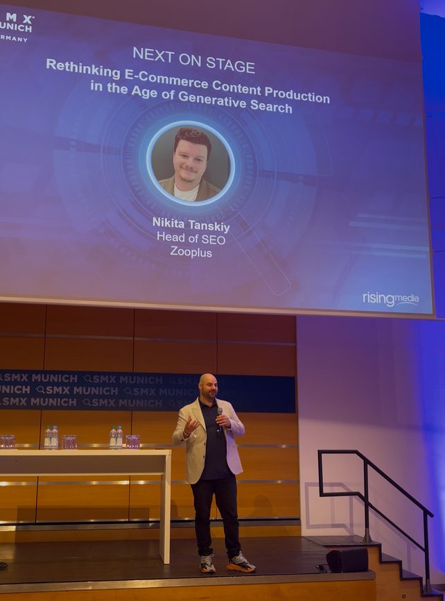 Timon Hartung auf der SMX